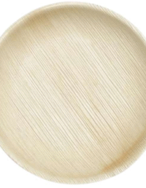 10inch  Round Areca Plates Premium (Pack of  25)