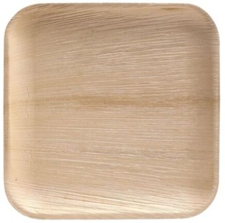 10inch Square Areca  Plates Premium (Pack of  25)